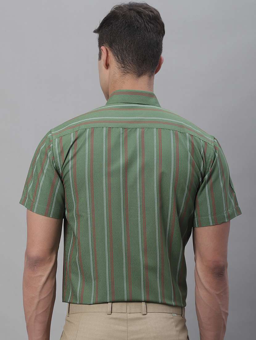 mens stripes formal shirt - 20002358 - Standard Image - 2