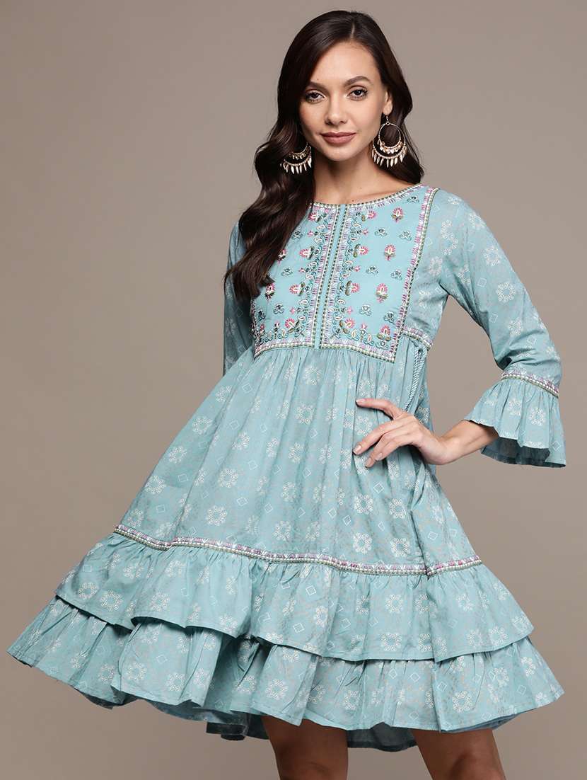 women's tiered dress mini dress