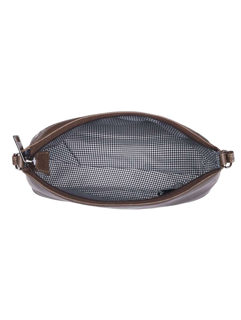 grey leatherette (pu) regular sling bag - 20004633 -  Standard Image - 2