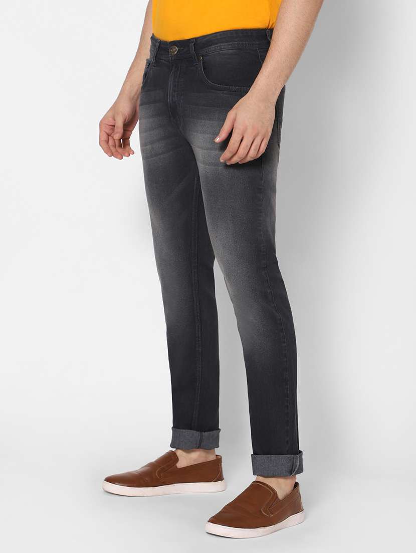 mens slim fit plain jeans - 20005533 -  Standard Image - 2