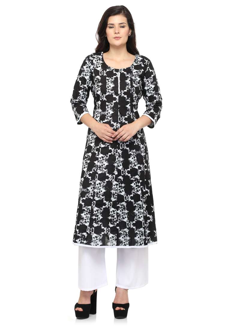 women's flared kurta