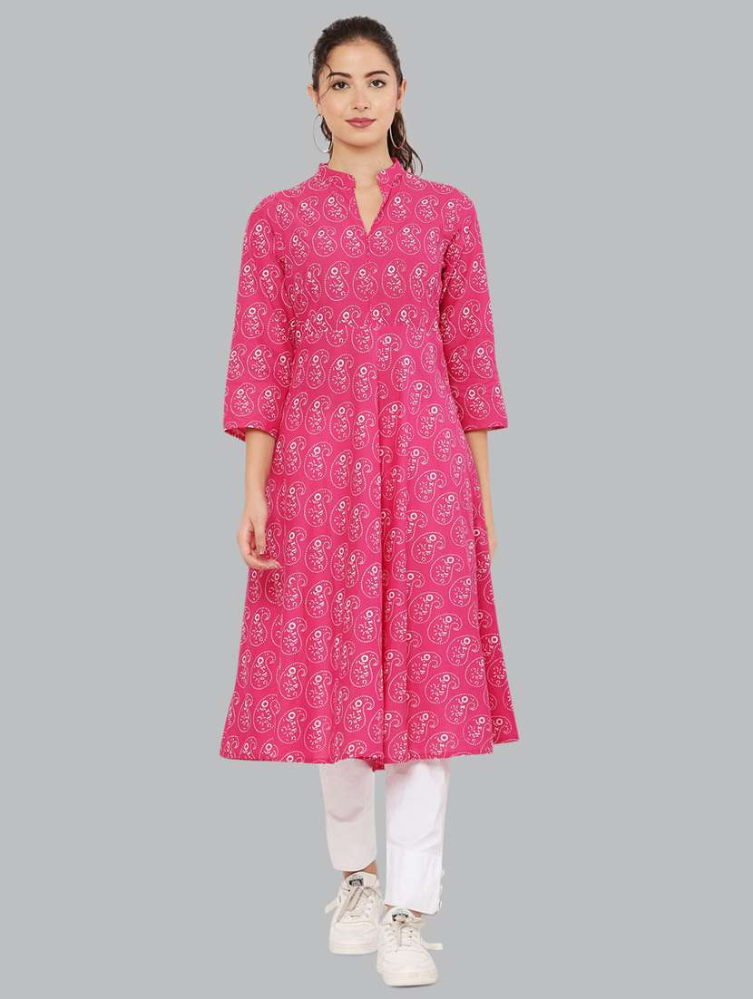 women's flared kurta
