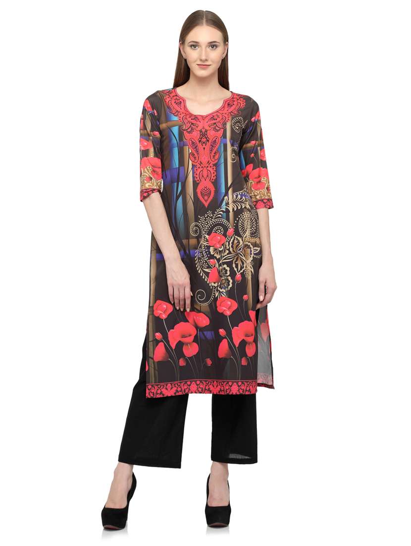 women's straight kurta