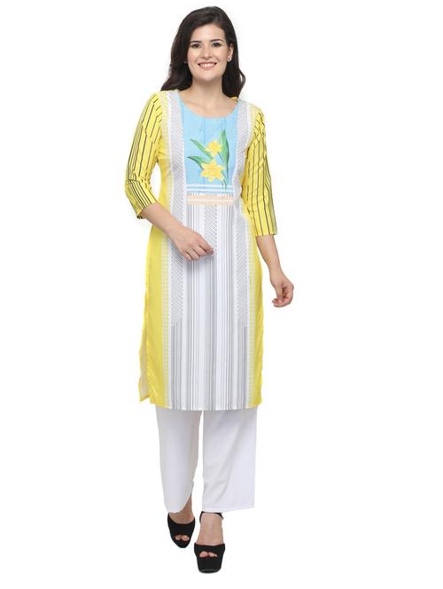 women's straight kurta - 20007278 -  Standard Image - 0