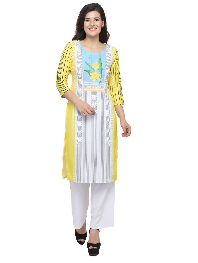 women's straight kurta - 20007278 -  Zoom Image - 0