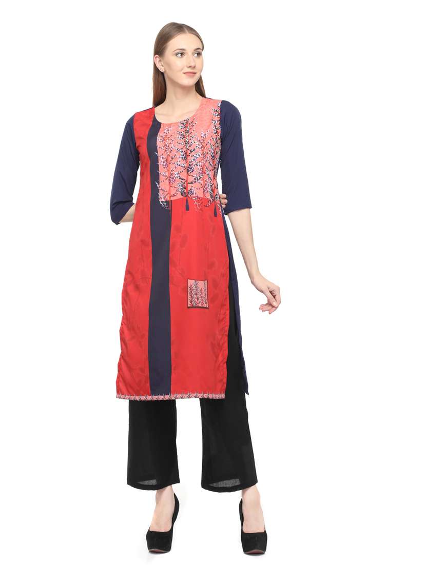 women's straight kurta