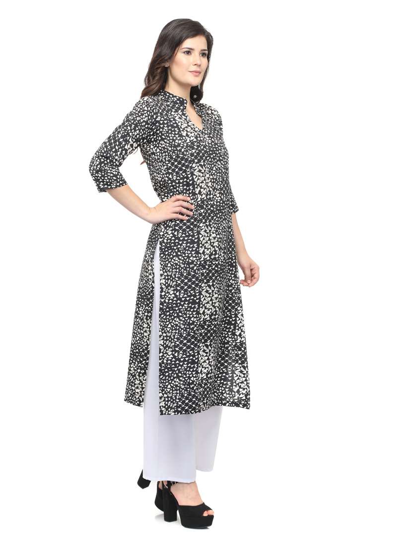 women's straight kurta - 20007290 -  Standard Image - 2