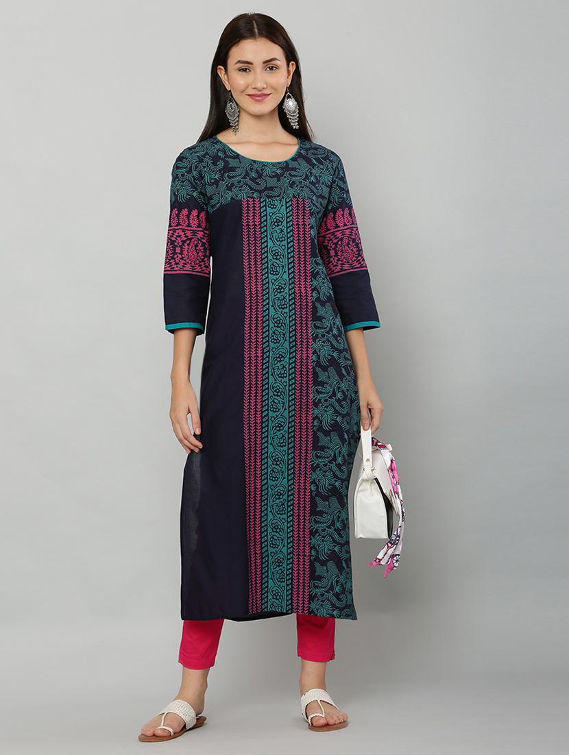 women's straight kurta - 20007316 - Zoom Image - 0