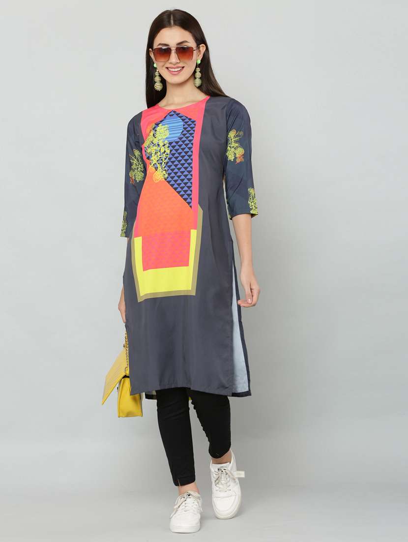 women's straight kurta - 20007323 - Zoom Image - 0