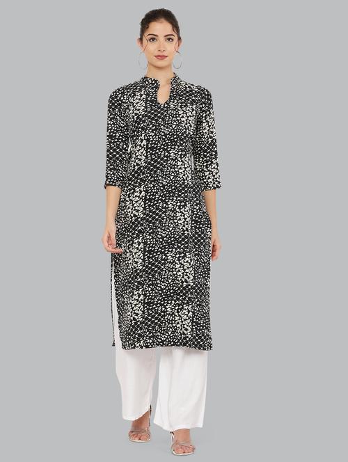 women's straight kurta - 20007324 - Standard Image - 0