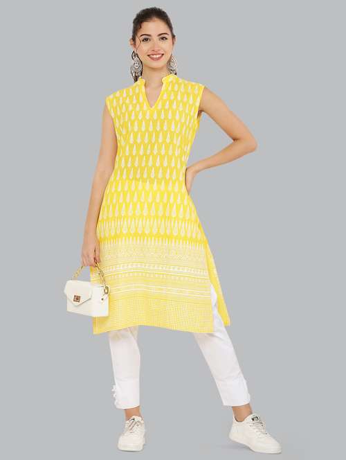 women's straight kurta - 20007326 -  Standard Image - 0
