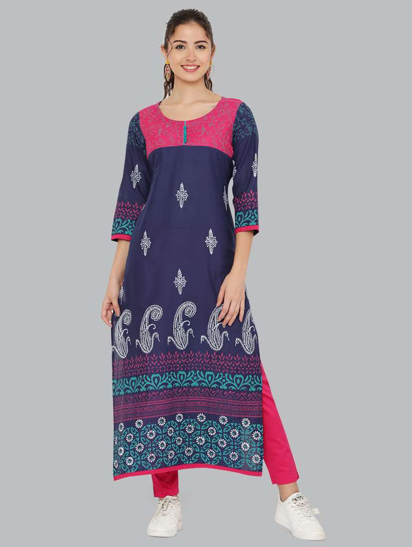 women's straight kurta