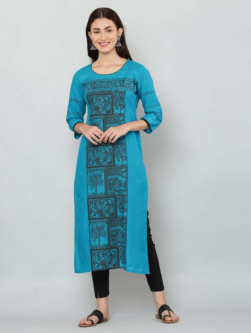 women's straight kurta