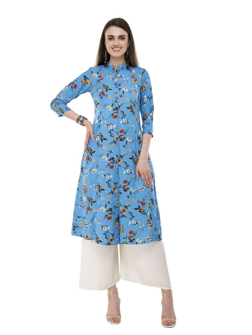 women's front slit kurta