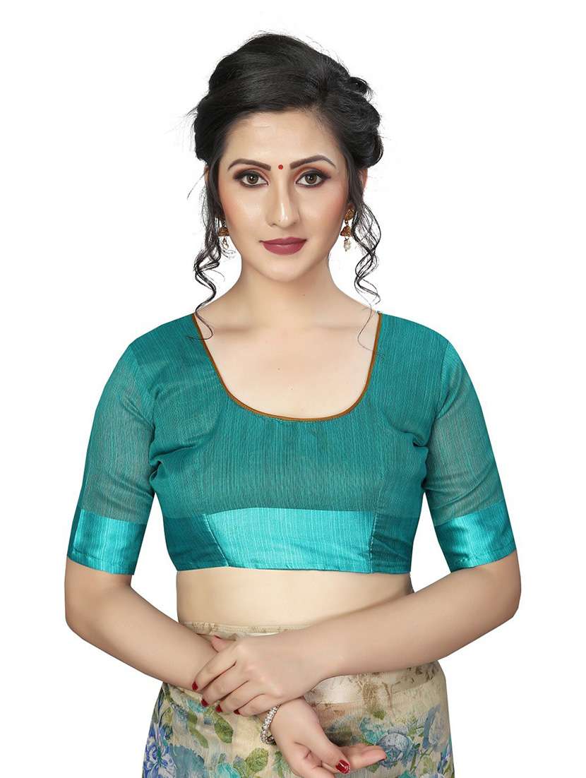 multi color floral printed woven saree with blouse - 20008211 -  Standard Image - 2