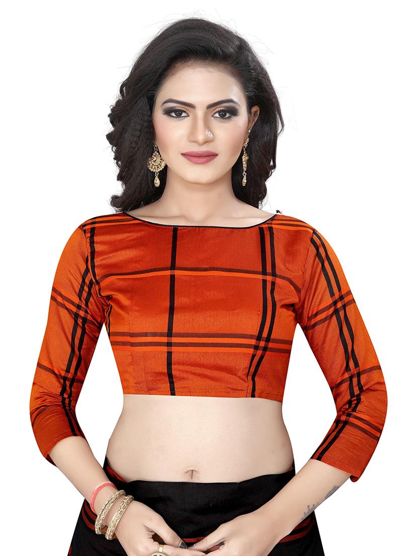 multi colored cotton silk saree with blouse - 20008360 - Standard Image - 2