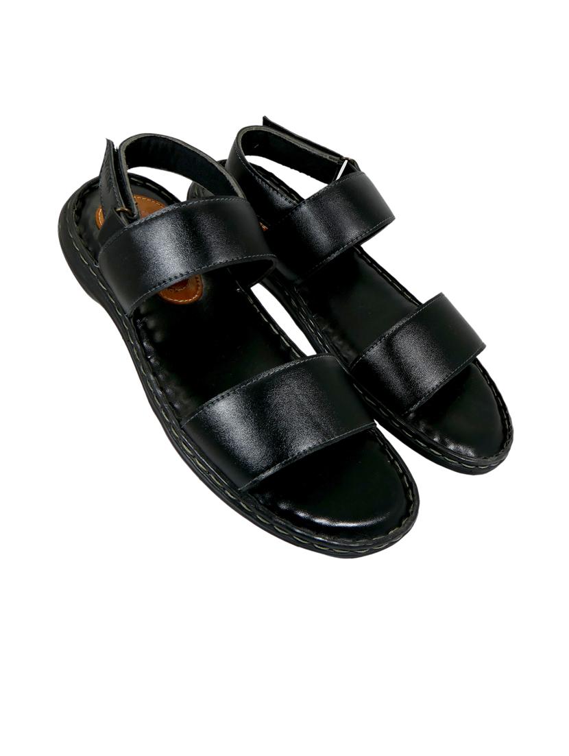 black back strap sandal - 20008647 - Standard Image - 2