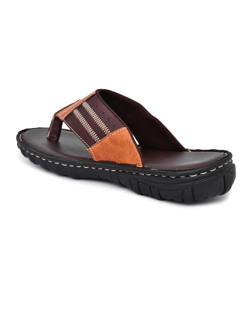 tan pu toe separator slippers - 20008746 - Standard Image - 2