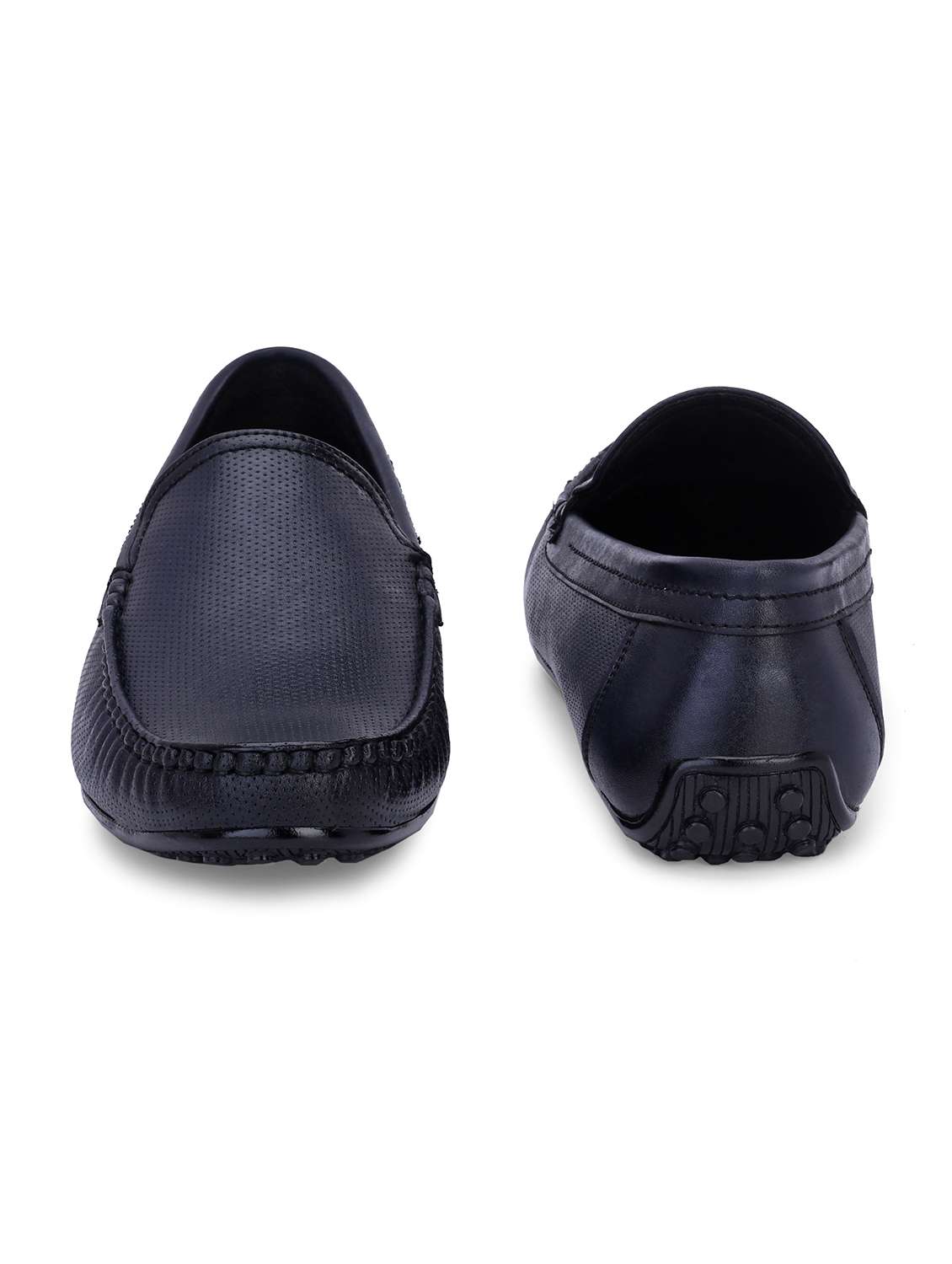 blue solid slip on loafer - 20009649 -  Standard Image - 2