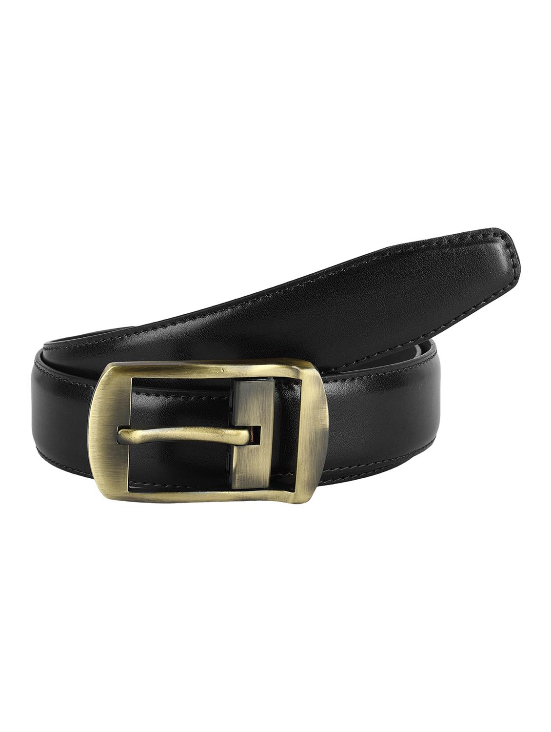 black leather belt - 20011375 - Standard Image - 2