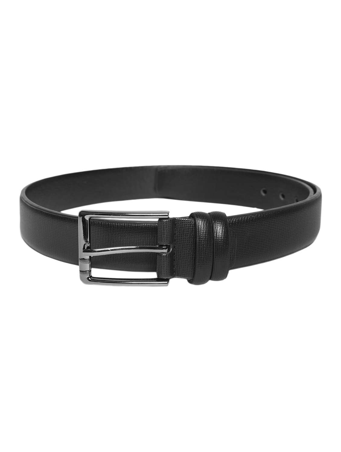 black leather belt - 20011390 -  Standard Image - 2