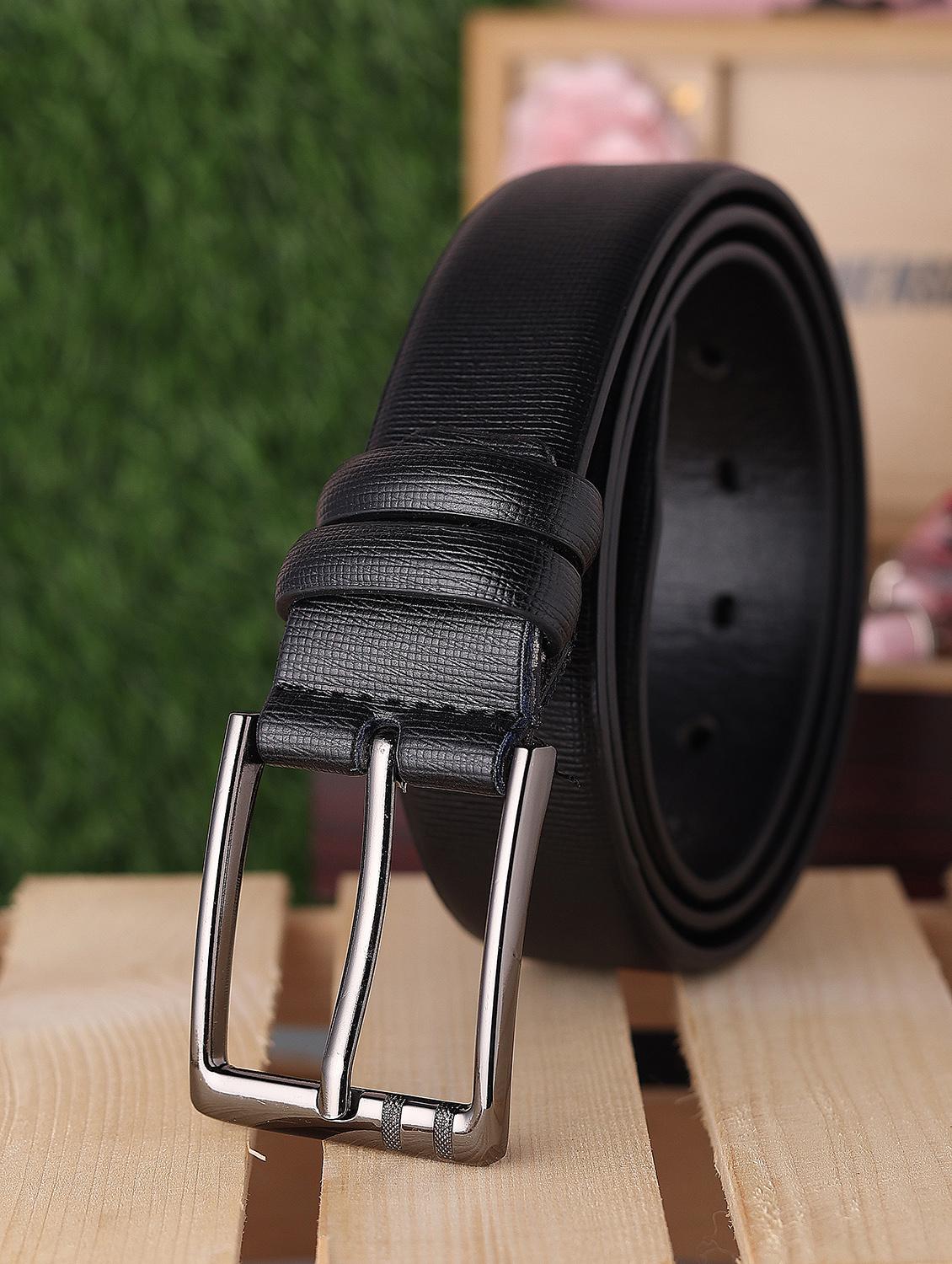 black leather belt - 20011403 -  Zoom Image - 0