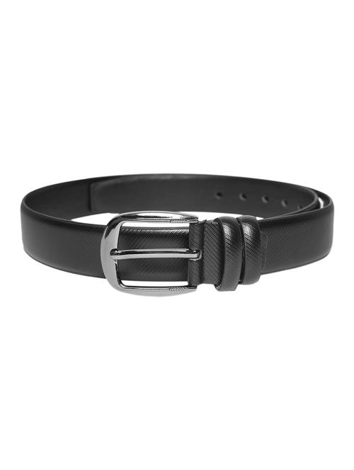 black leather belt - 20011408 - Standard Image - 0