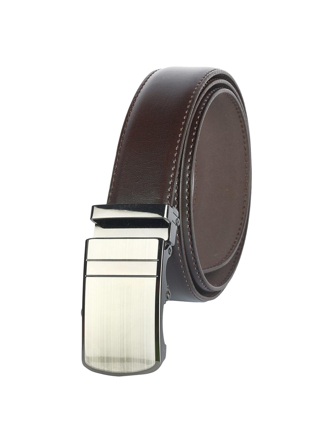 brown leather belt - 20011436 - Zoom Image - 0