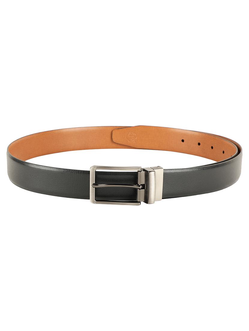 men black leather belt - 20011448 - Standard Image - 2