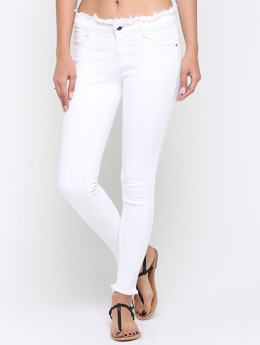 women's plain slim fit jeans - 20011586 -  Zoom Image - 0
