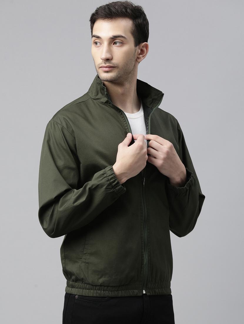 green denim casual jacket - 20011607 - Standard Image - 2