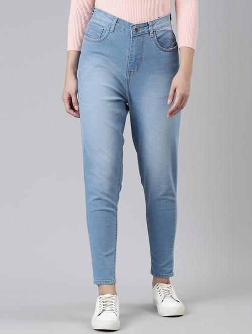 women's plain slim fit jeans - 20011893 - Standard Image - 0