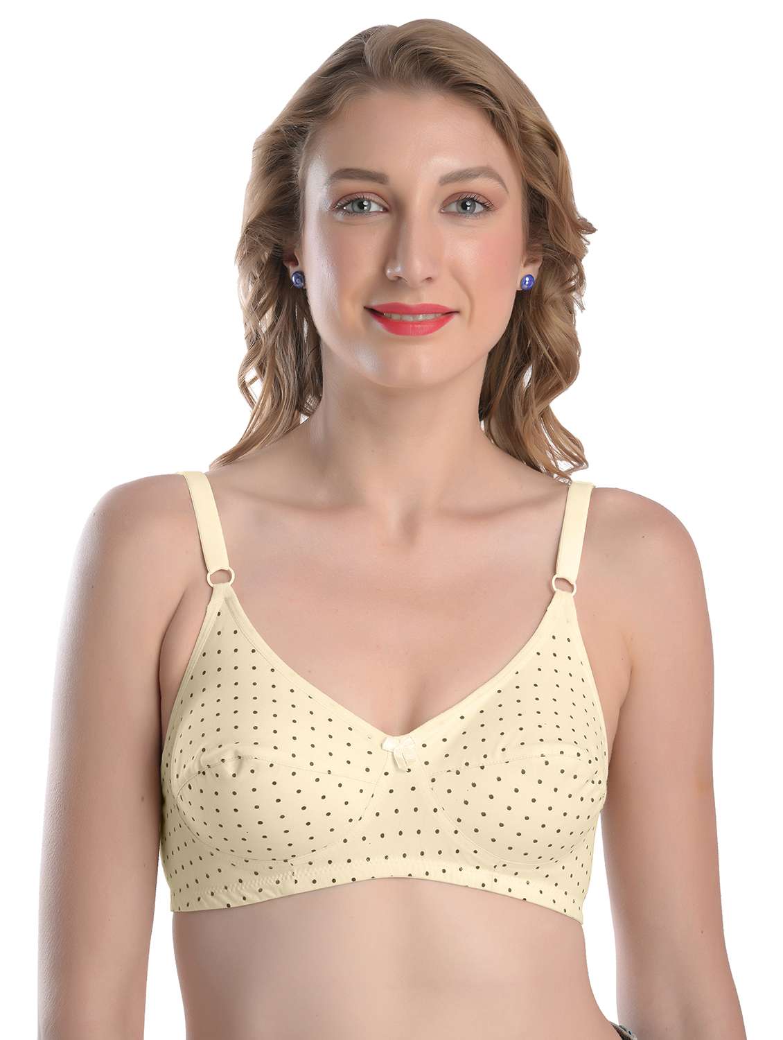 beige hosiery tshirt bra