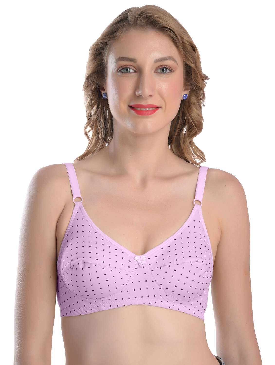 pink hosiery tshirt bra