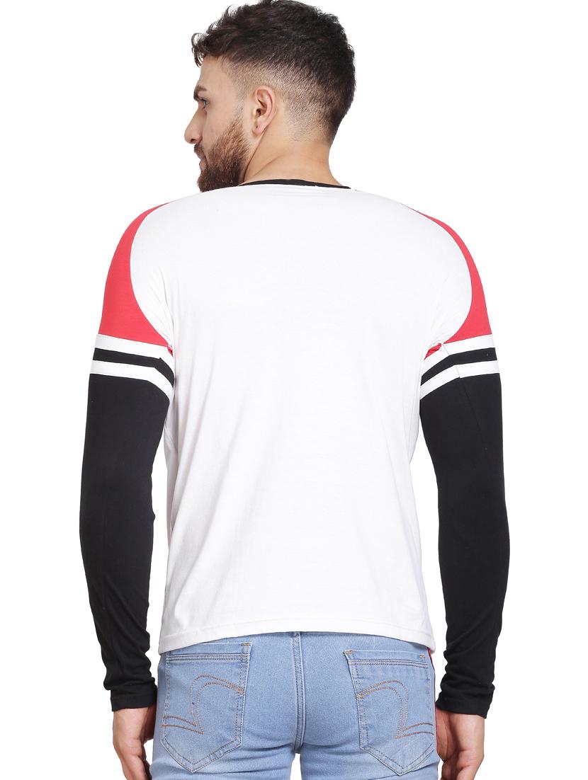 solids round neck ranglan t-shirt - 20014380 - Standard Image - 2