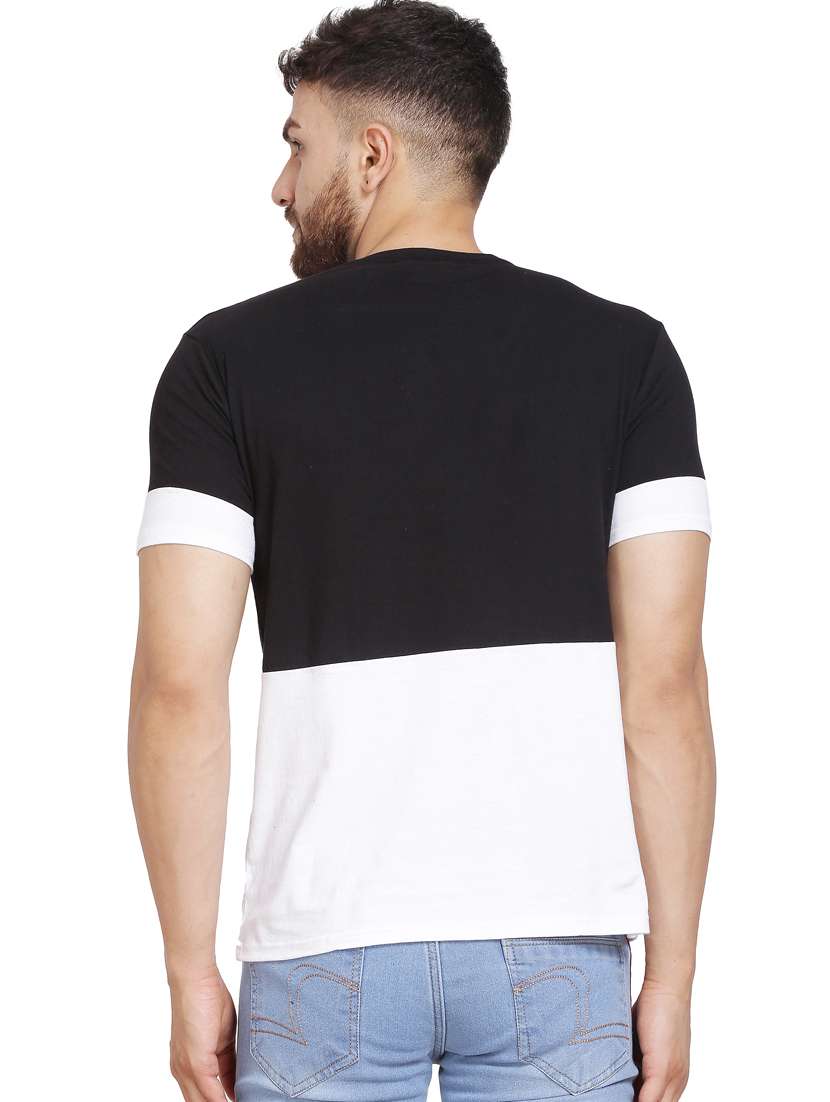color block pocket tees t-shirt - 20014385 - Standard Image - 2