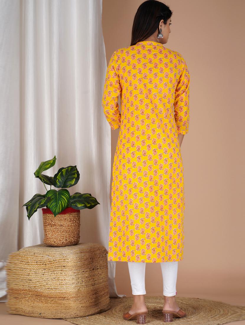women's straight kurta - 20014424 - Standard Image - 2