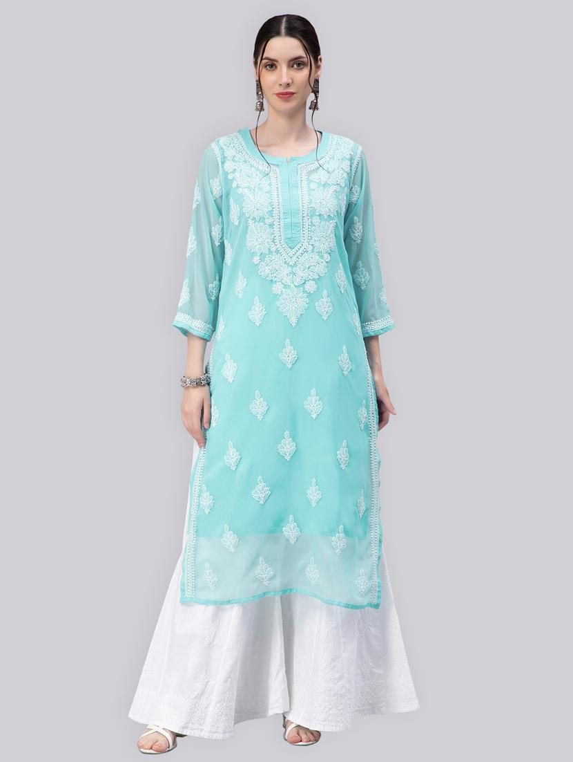 women's straight kurta - 20014479 - Zoom Image - 0