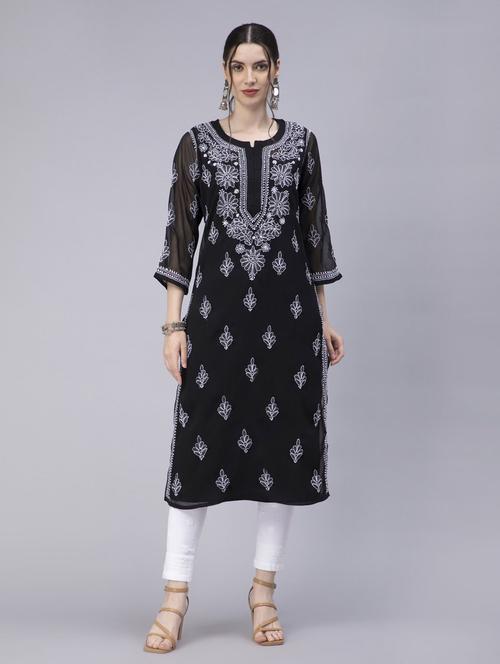 women's straight kurta - 20014484 -  Standard Image - 0