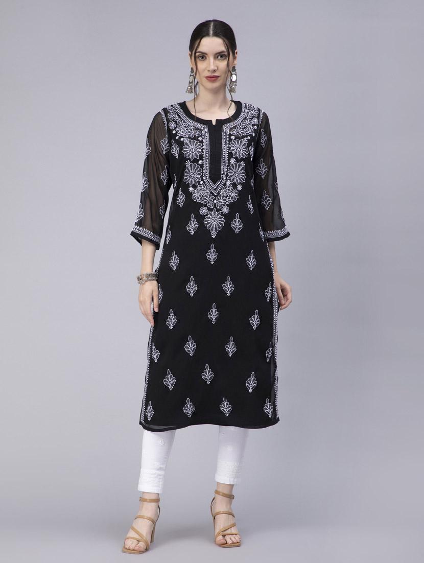 women's straight kurta - 20014484 -  Zoom Image - 0