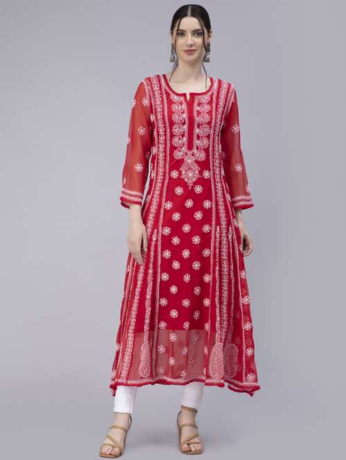 women's a-line kurta - 20014488 - Standard Image - 0