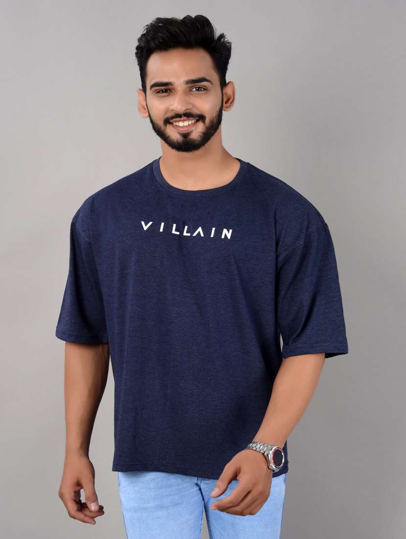 crew neck typographic regular t-shirt
