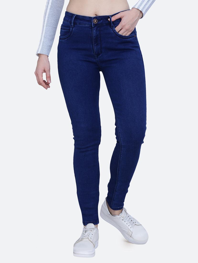 women's plain slim fit jeans - 20017553 - Zoom Image - 0