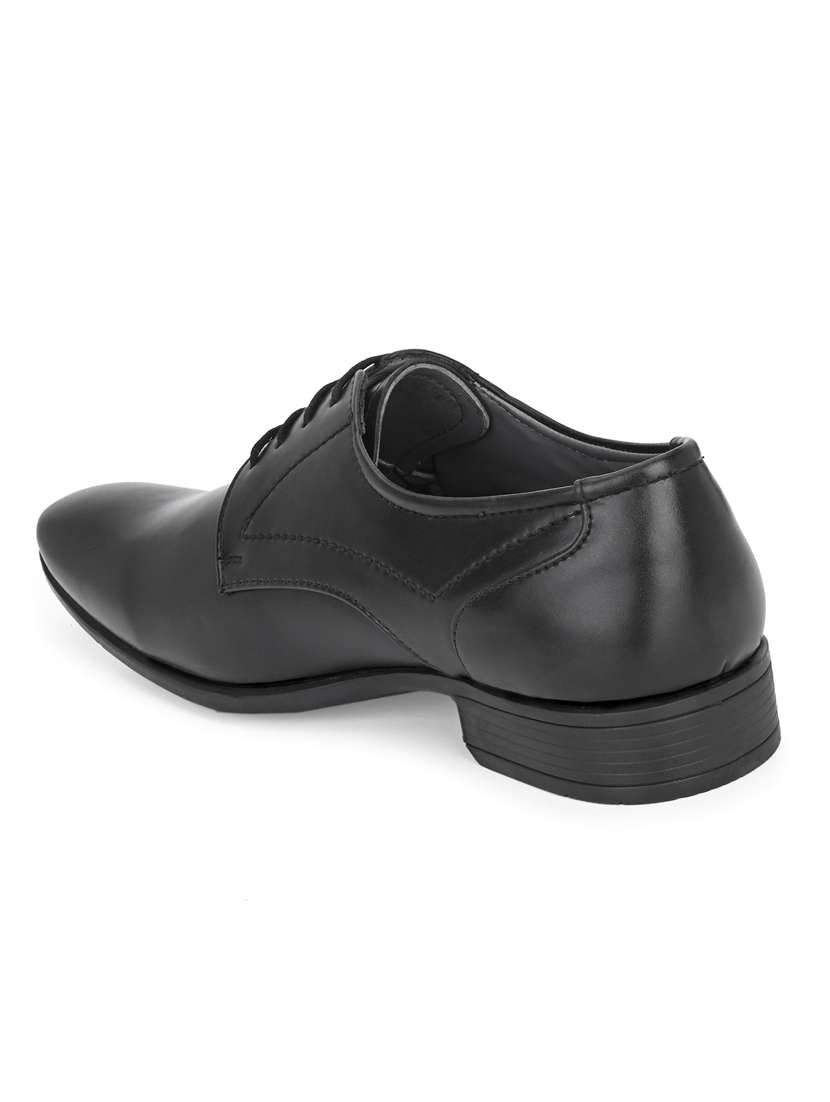 black lace-up derby shoes - 20017599 -  Standard Image - 2