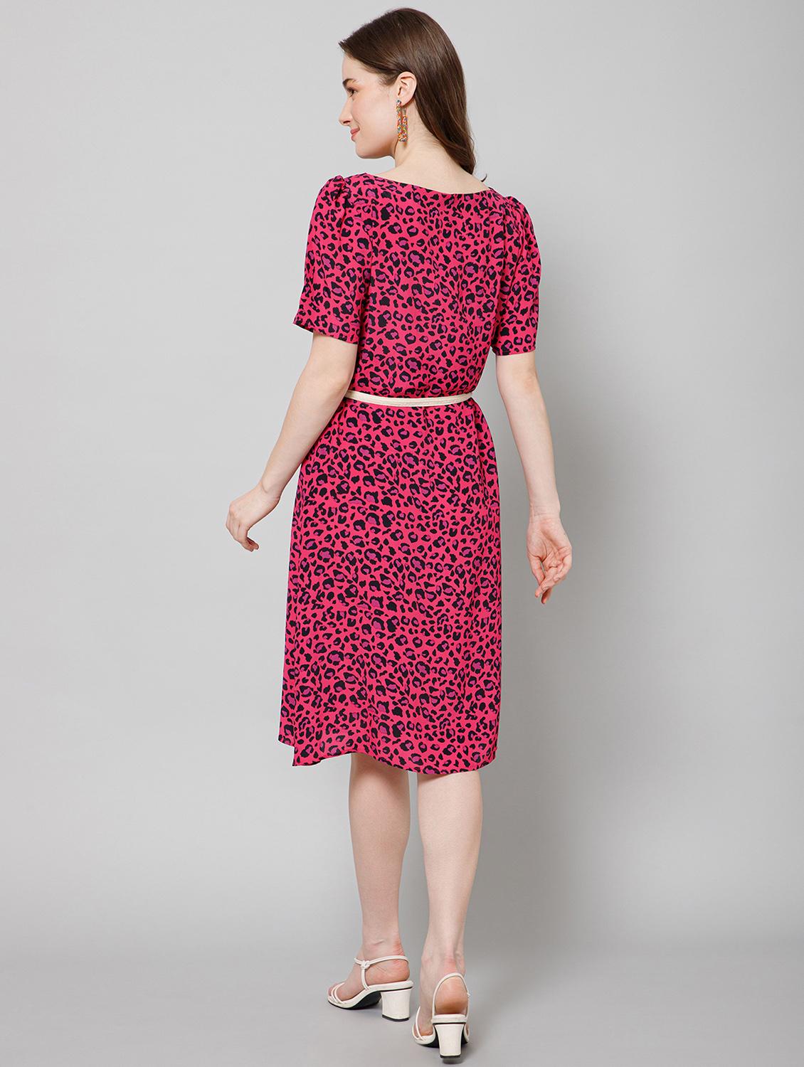 women's printed dress - 20018438 - Standard Image - 2