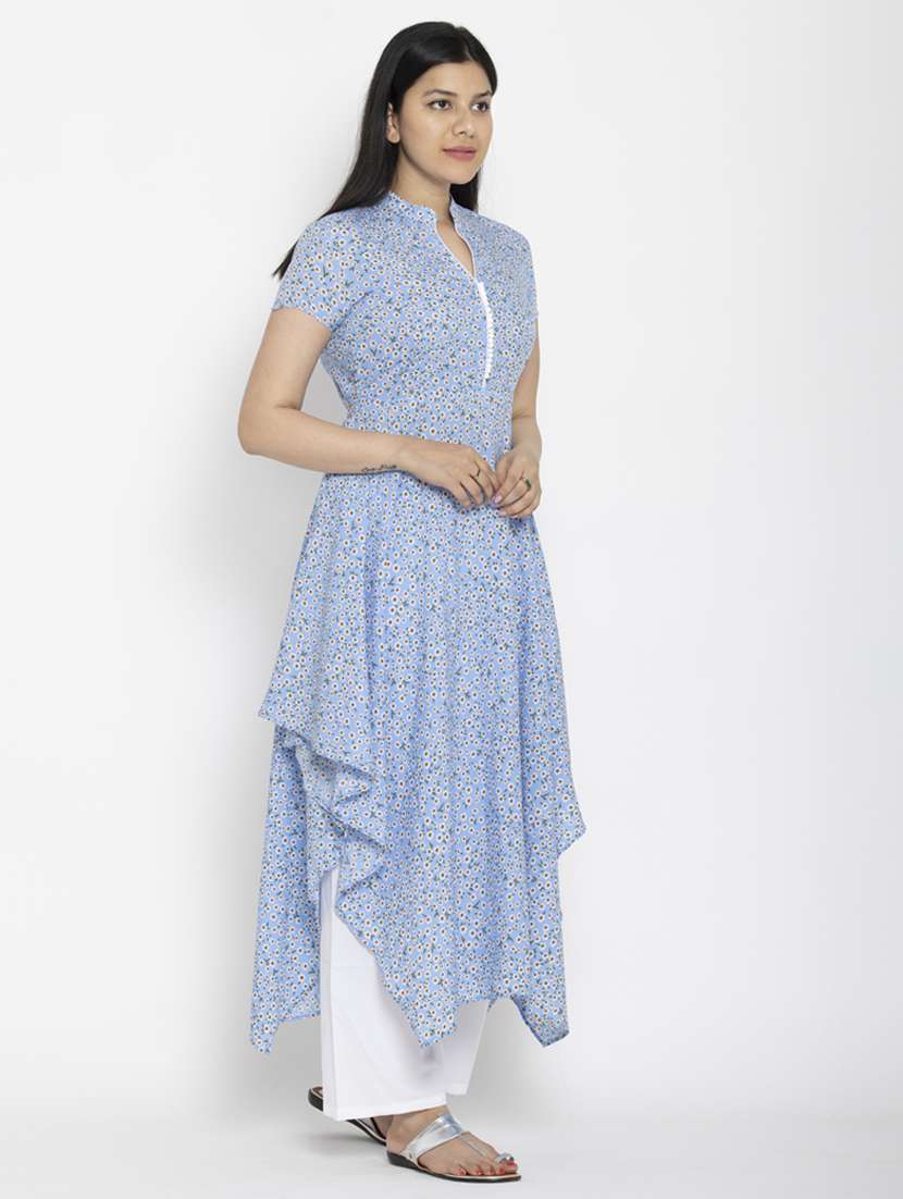 women's asymmetric kurta - 20018566 -  Standard Image - 2