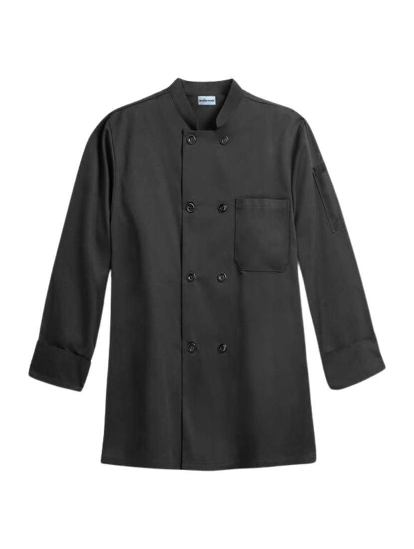 uniformer solid black apron - 20021785 -  Standard Image - 2