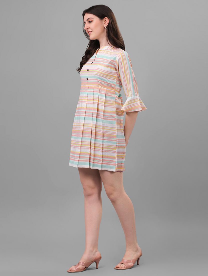women's striped dress - 20021811 - Standard Image - 2