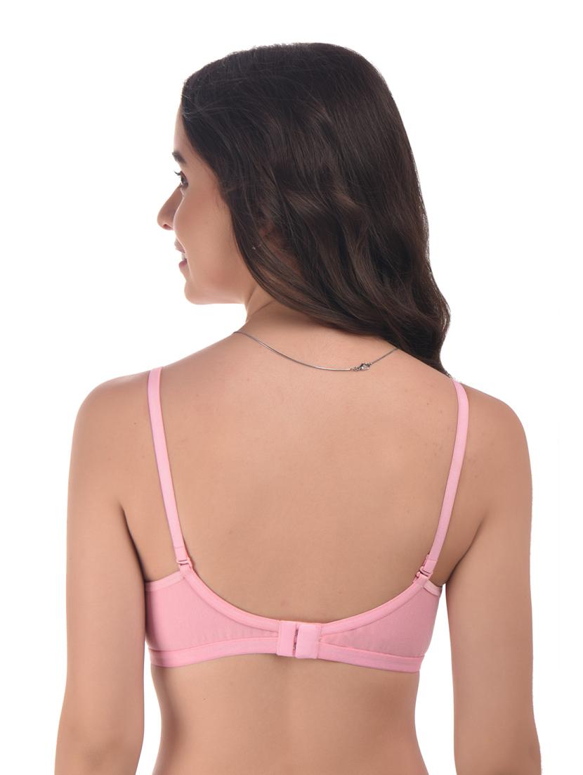 pink hosiery push up bra - 20021896 - Standard Image - 2