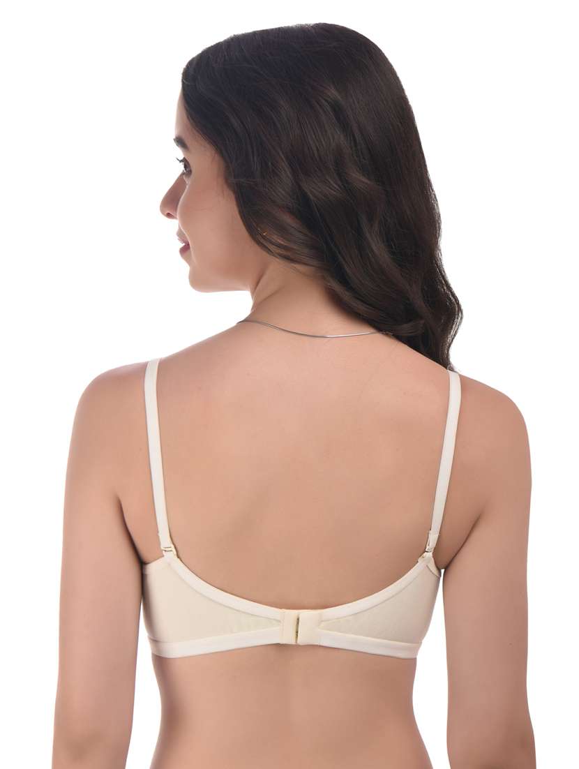 cream hosiery push up bra - 20021897 -  Standard Image - 2